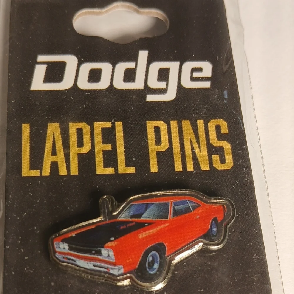 Open Road Brands Dodge Lapel Pins - Red, Blue, Yellow